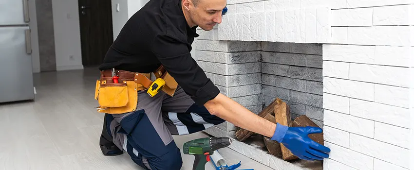Fireplace Damaged Damper Frame Repair Services in Pampa, Texas