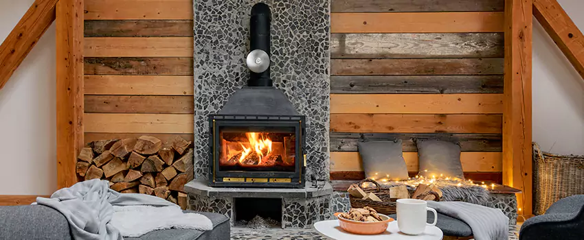 Thelin Hearth Products Direct Vent Gas Stove Fireplace Inspection in Pampa, Texas